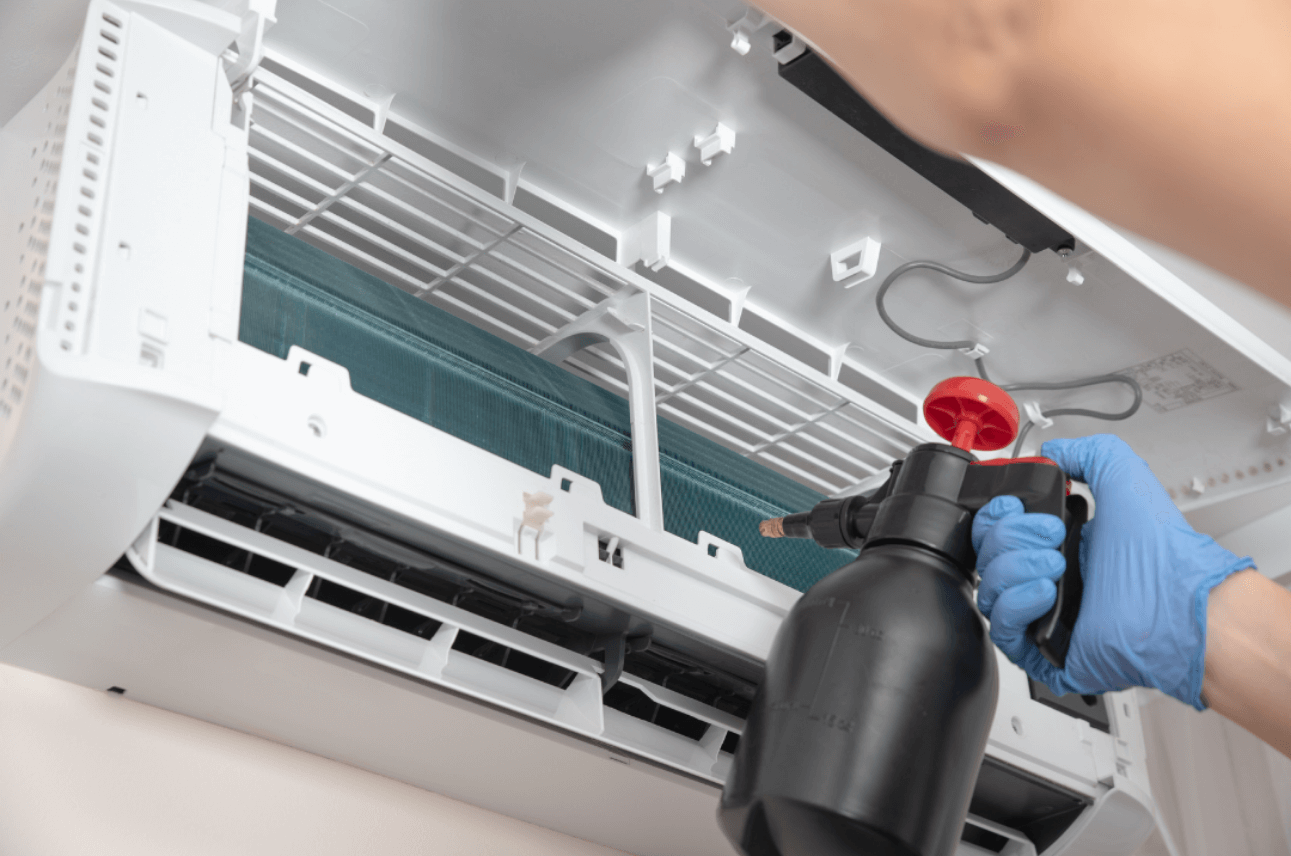 Yearly maintenance of heating and cooling system